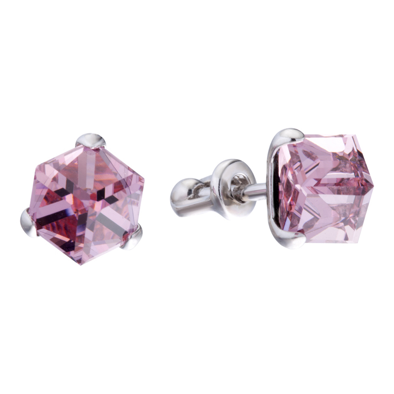 Серьги, серебро, фианит, 23С0589Д_44